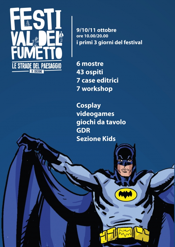 Il programma dei primi tre giorni di festival - 9/11 ottobre 2015