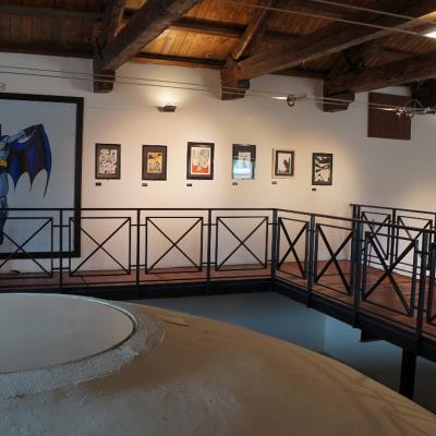 Particolare Della Mostra Dedicata A Batman