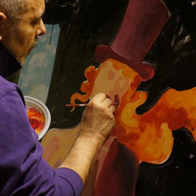 Live Painting Di Giancarlo Caracuzzo